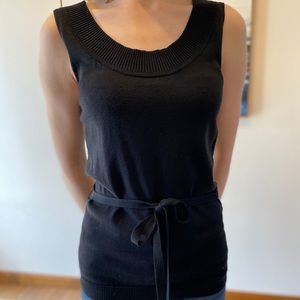 Banana Republic Belted Knit Sleeveless Tank S